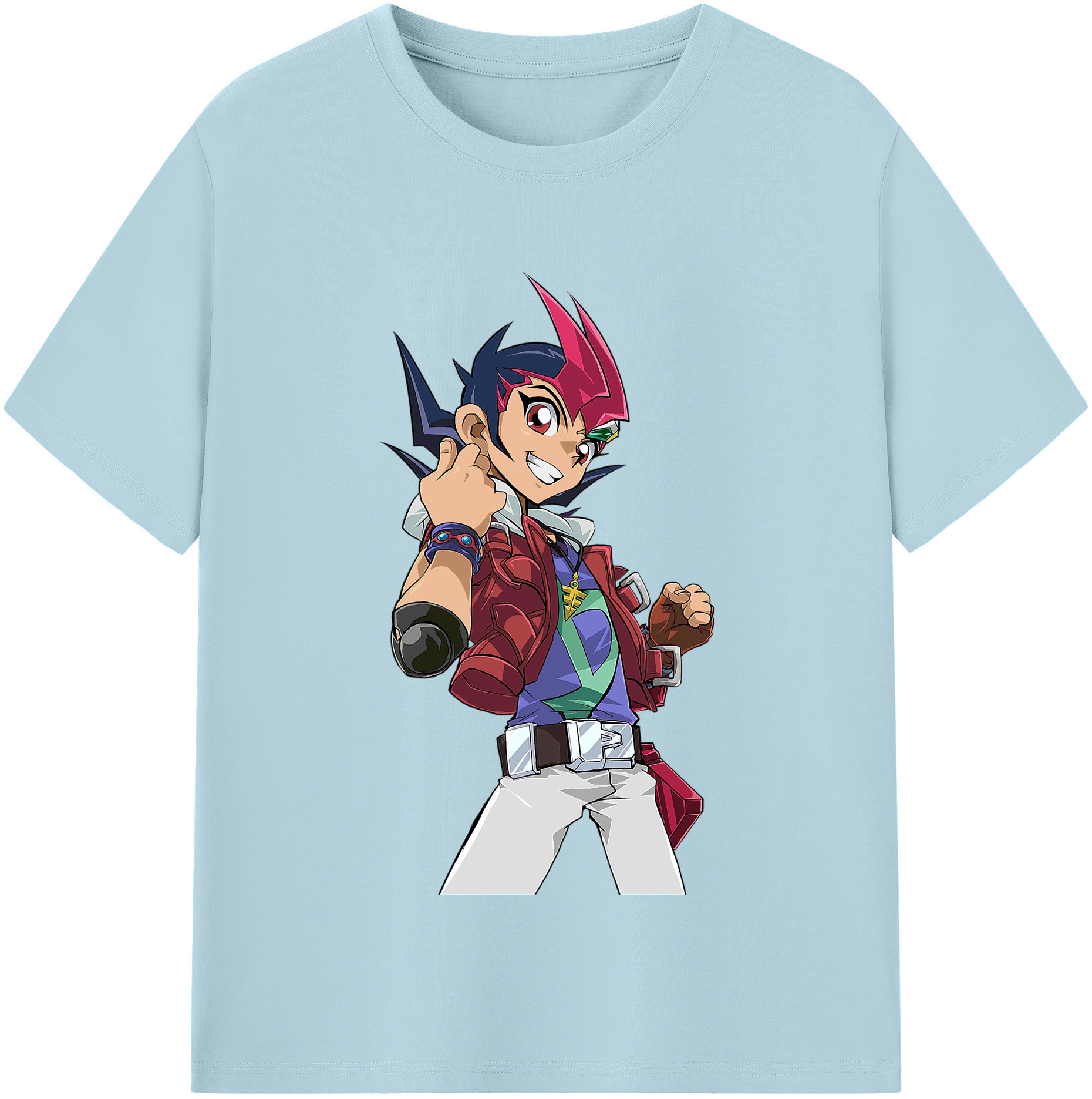 （画像用） 遊☆戯☆王 Yu-Gi-Oh! 綿100％半袖Tシャツ（フロントプリント）